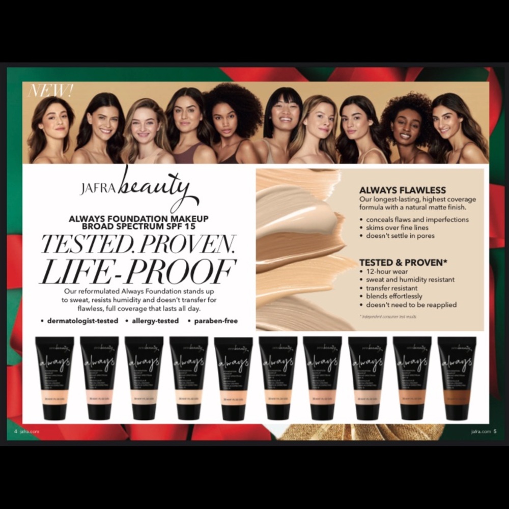 Always foundation makeup SPF 15